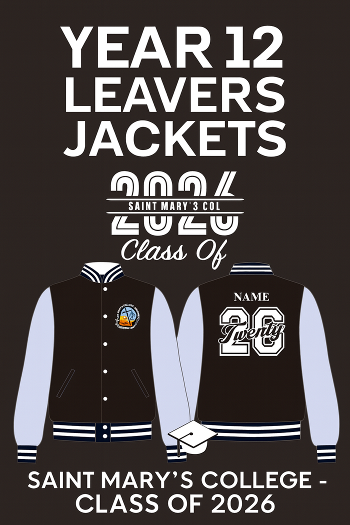 SMC LEAVERS JACKETS 2026 - ** ONLINE PRE ORDERS NOW OPEN **
