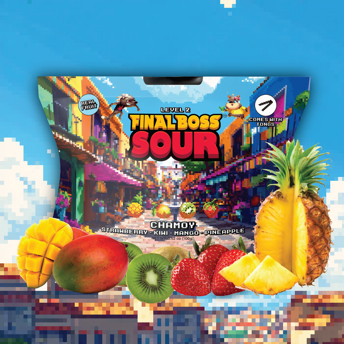Sour Chamoy + Tajin (Level 2) (1 or 4-Pack)