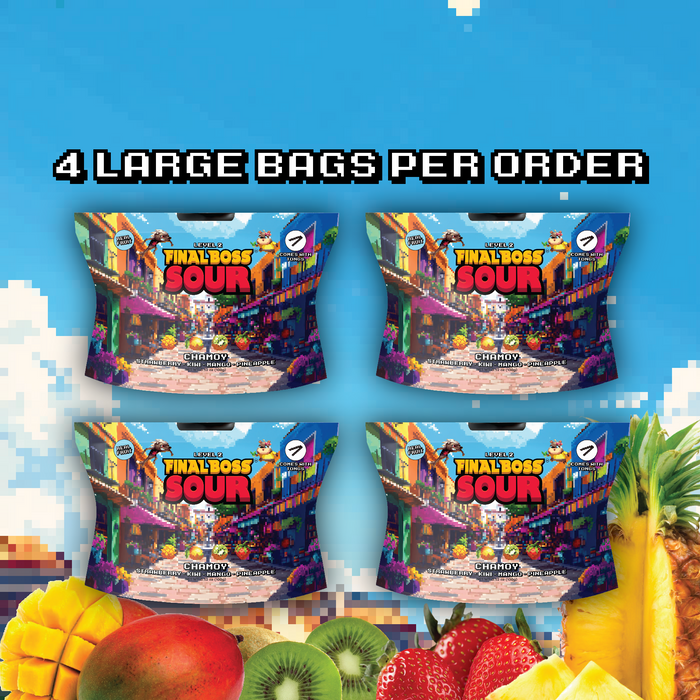 Sour Chamoy + Tajin (Level 2) (1 or 4-Pack)