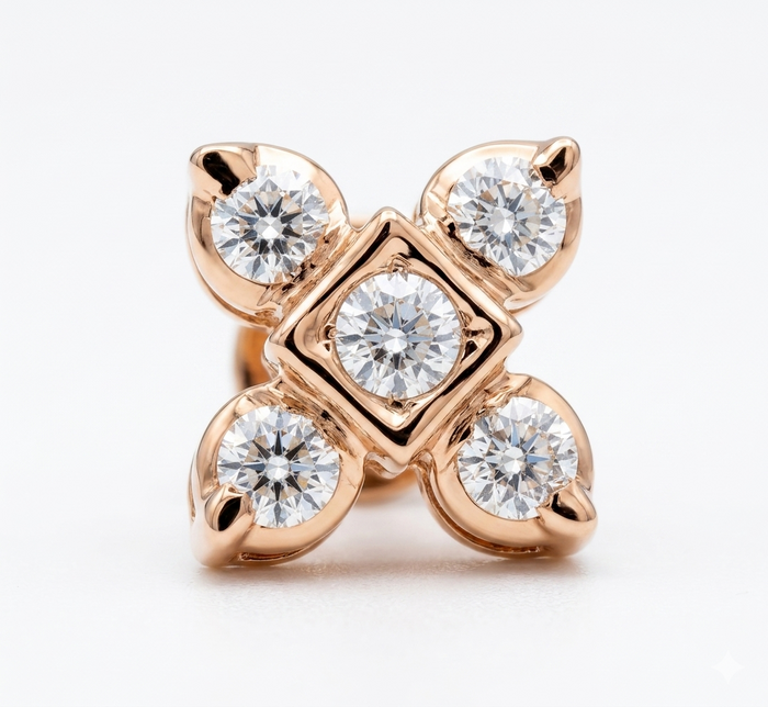 SRITHA DIAMOND NOSE PIN
