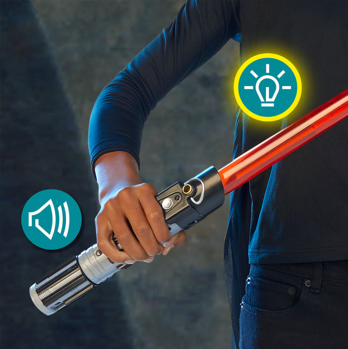 STAR WARS Lightsaber Forge Darth Vader Electronic Extendable Red Lightsaber