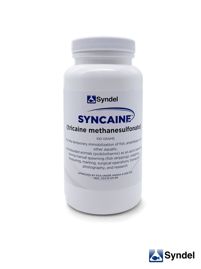 Syncaine (Tricaine-S) (MS 222) Fish Anesthetic