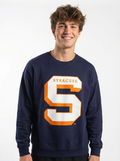 Syracuse Unisex | "Retro Shadow S" Crewneck
