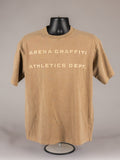 Tan AG ATHLETIC DEPT Boxy Tee