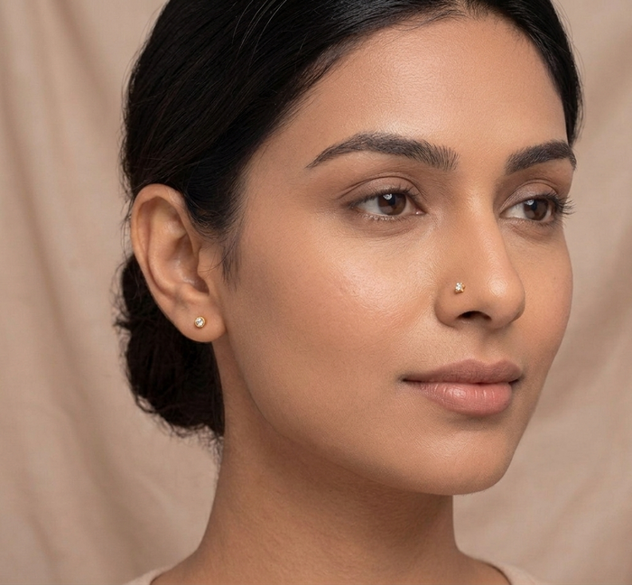 TANVISHA DIAMOND NOSE PIN