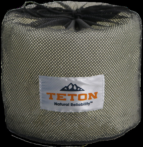 Teton XPS Pump Sleeve — mesh debris-protection sleeve