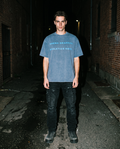The Athletic Dept | Blue Boxy Tee — Men's