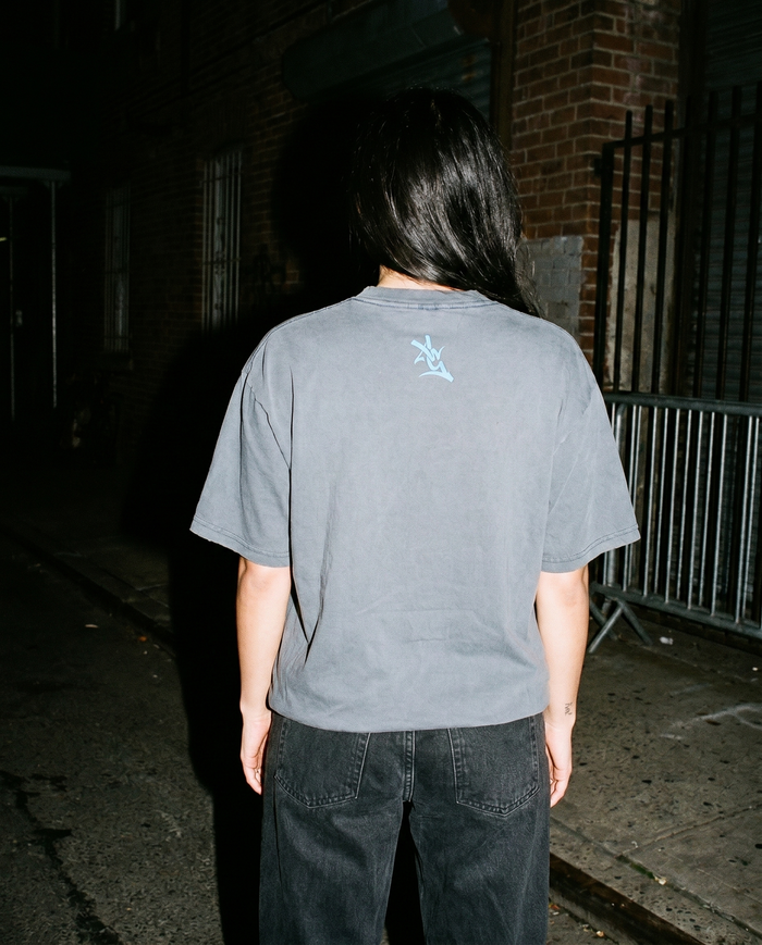 The Athletic Dept | Blue Boxy Tee — Women's