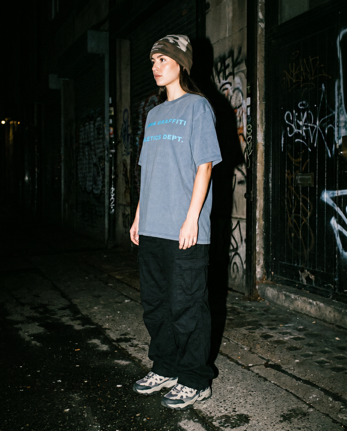 The Athletic Dept | Blue Boxy Tee — Women's