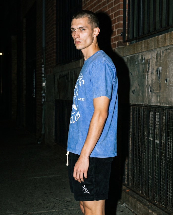 The Boardwalk | Corduroy Short (Black) — Men's