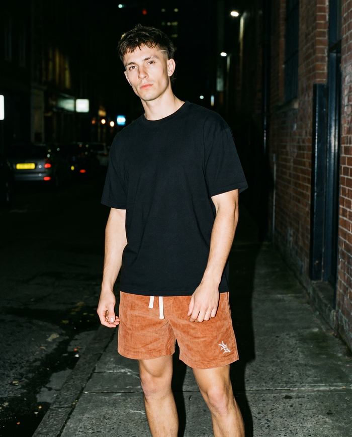 The Boardwalk | Corduroy Short (Burnt Orange) — Men's