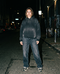 The Midnight | Acid-Wash Hoodie — Women's