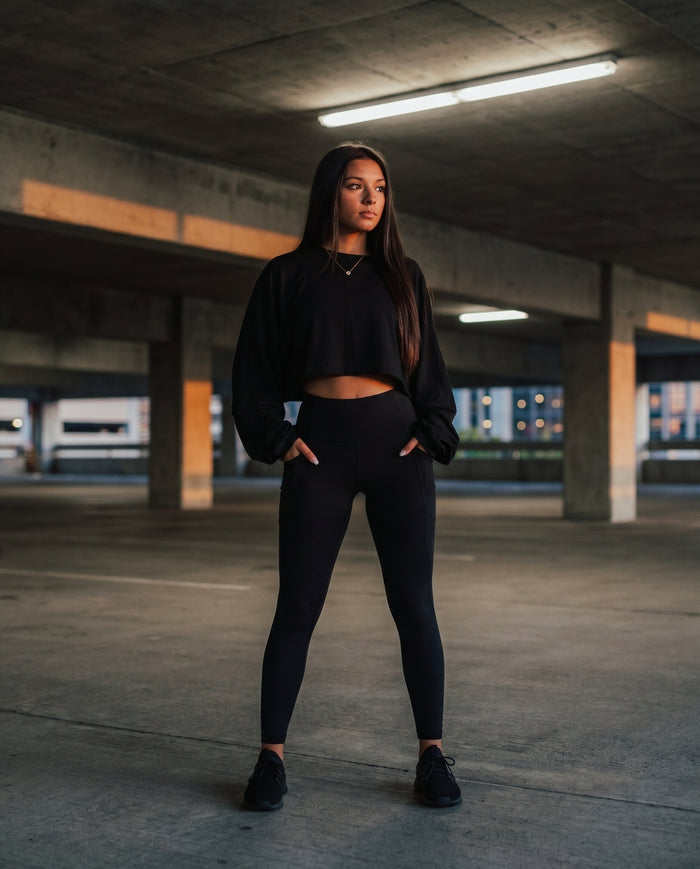 The Onyx | Oversized Long Sleeve