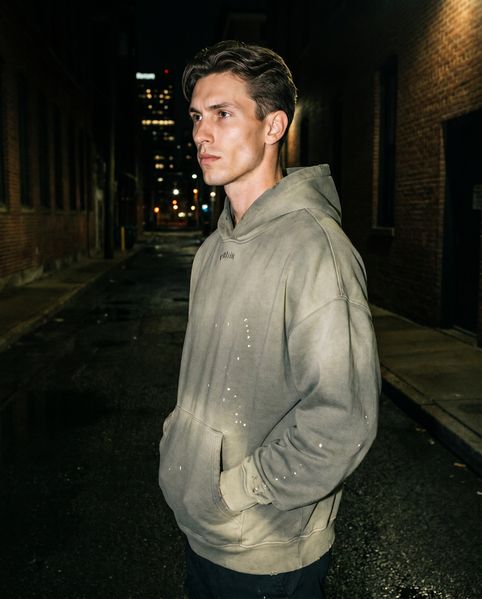 The Overcast | Acid-Wash Hoodie — Men's