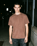 The Vintage | Heavyweight Brown Tee — Men's