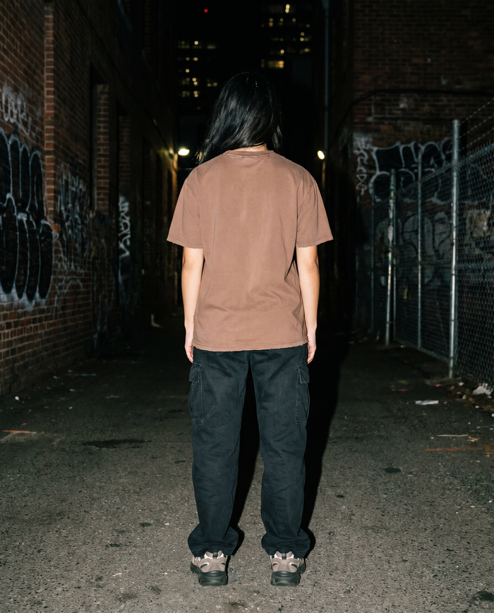 The Vintage | Heavyweight Brown Tee — Women's