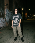 The Vinyl | Records Acid-Wash Tee — Women's