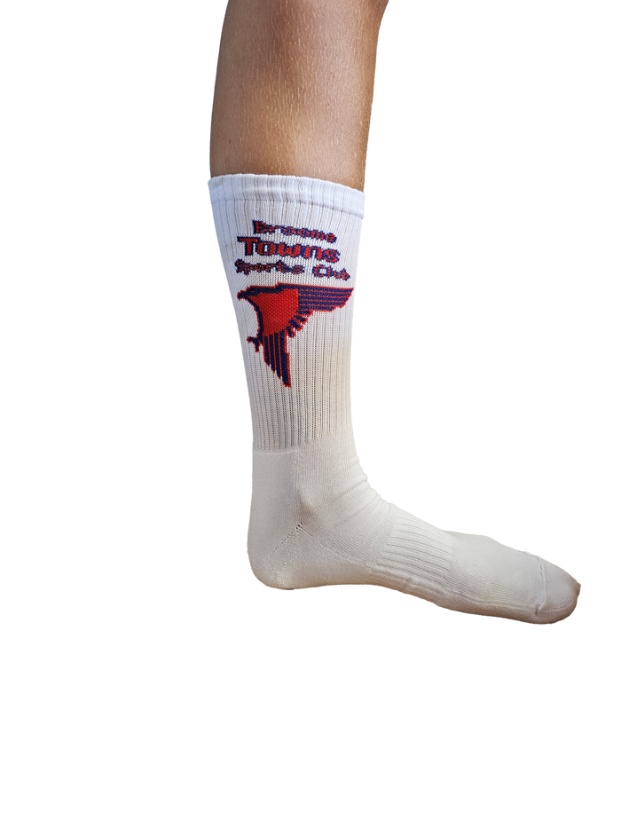 Towns Sports Socks  - White