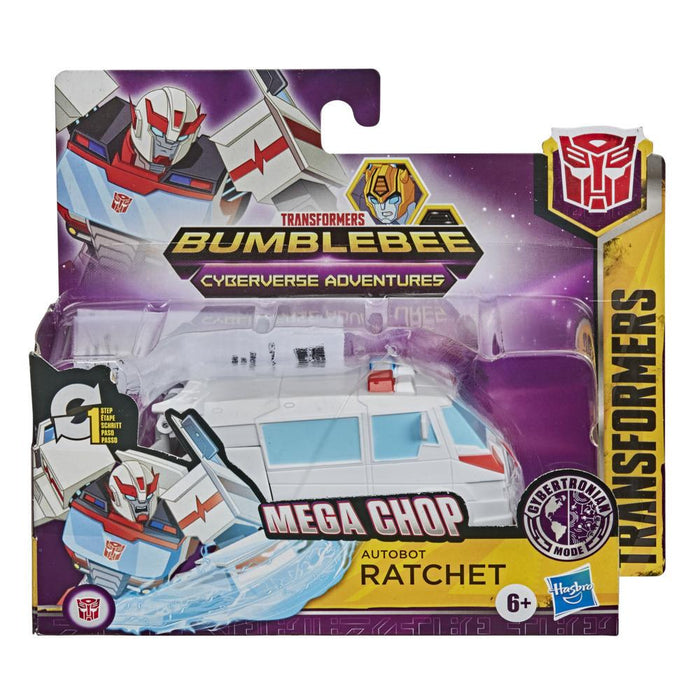 TRANSFORMERS Bumblebee Cyberverse Adventures 1-Step Changer AUTOBOT RATCHET