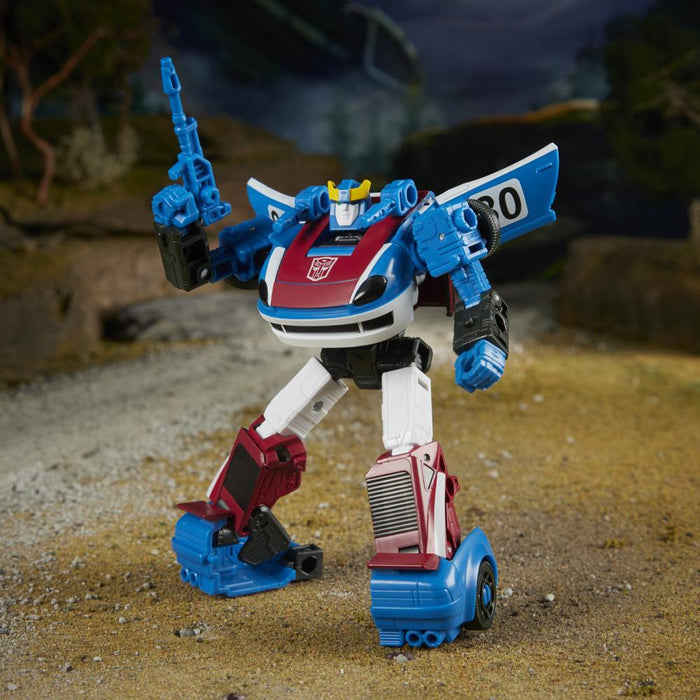 TRANSFORMERS Generations War for Cybertron Earthrise Deluxe WFC-E20 SMOKESCREEN Figure