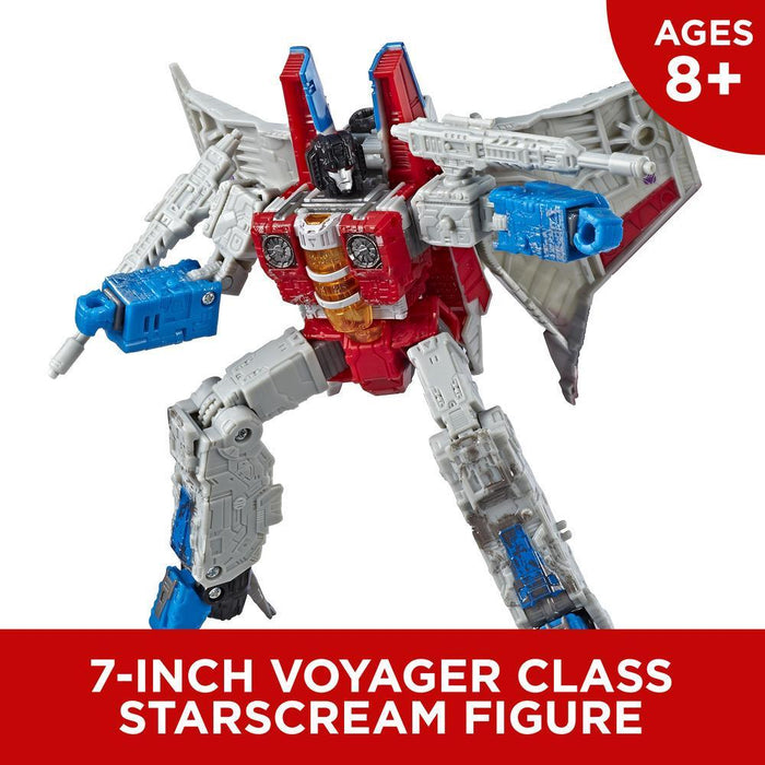 TRANSFORMERS Generations War for Cybertron Voyager Siege Chapter S24 STARSCREAM Action Figure