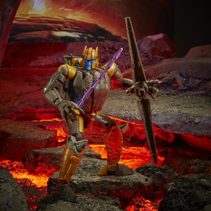 Transformers Kingdom Voyager WFC-K18 Dinobot Action Figure