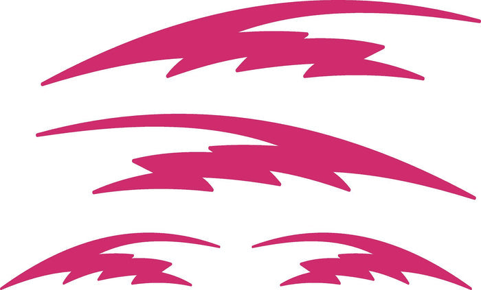 Tribal Flame Graphics GC18 – Tribal Flame Golf Cart Decals | ATV UTV Vinyl