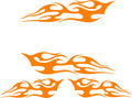 Tribal Flames Decals for Golf Carts Cars Trucks Boats  Go-Karts - Model TF011