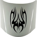 Tribal Flames Hood Decals for Trucks Cars Boats - Aggressive Graphics Vinyl Sticker B705 - B705 Hood Decal