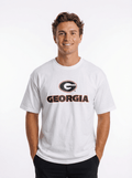 UGA Bulldogs Men's | “Georgia Mark Heavyweight” Tee - Arena GraffitiArena Graffiti