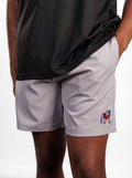 UGA Bulldogs men's Grey Dawg shorts by Arena Graffiti featuring team logo and athletic fit, casual sportswear for fans.