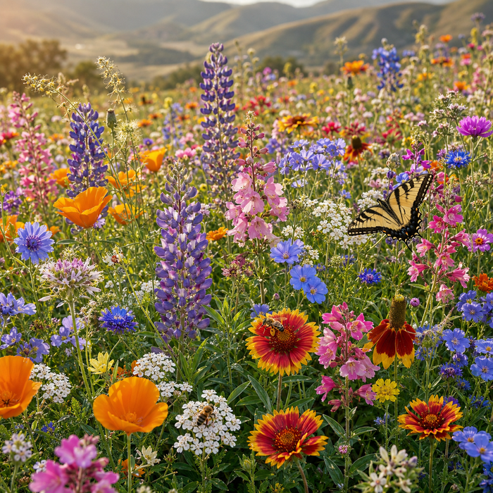 Western Pollinator Blend Wildflower Seed