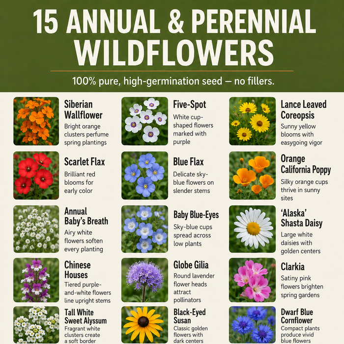 Wyoming Blend, Wildflower Seed