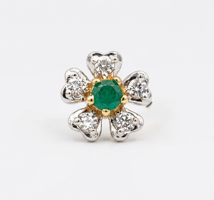 ZAELO DIAMOND NOSE PIN