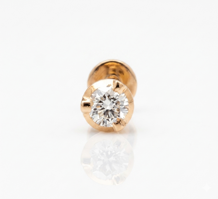 ZAYANSHI DIAMOND NOSE PIN