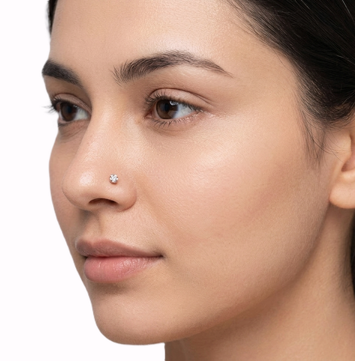 ZAYANSHI DIAMOND NOSE PIN