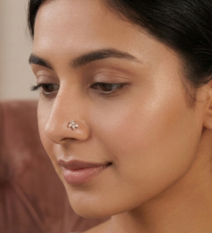 ZORELA DIAMOND NOSE PIN